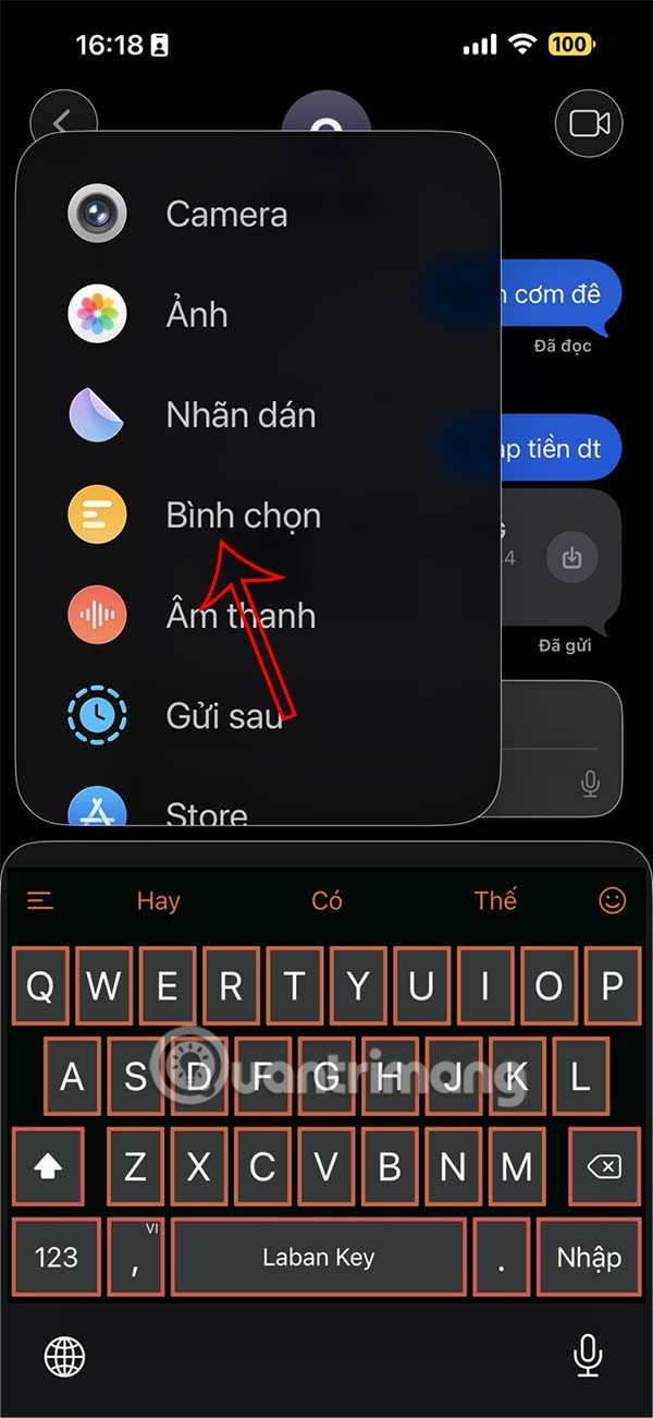 Ako vytvoriť anketu v správach na iPhone