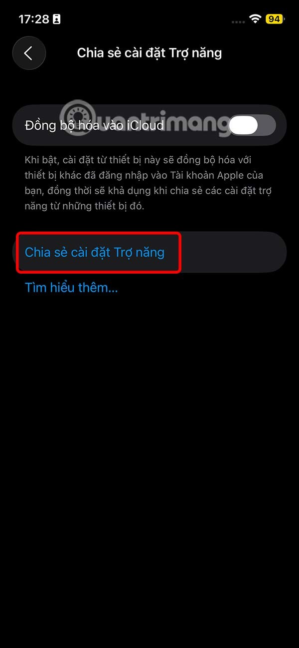 Kako podijeliti postavke pristupačnosti iPhonea s drugim uređajem
