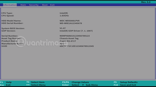 Sådan åbner du BIOS (UEFI) på Windows 10, hvordan retter du fejlen om ikke at kunne åbne BIOS i Windows 10