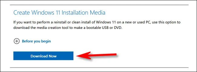 Hogyan töltsük le a Windows 11-et, töltsük le a hivatalos Win 11 ISO-t a Microsofttól