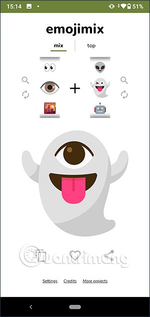 Kuinka käyttää Emojimixiä ainutlaatuisten hymiöiden yhdistämiseen