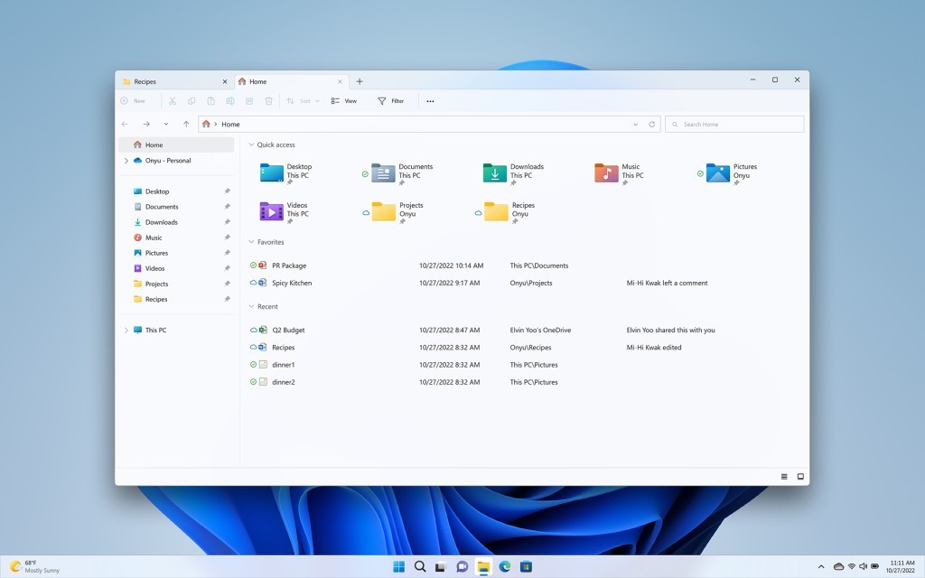 Windows 11 22H2: Posodobitev Moment 1 s številnimi pomembnimi funkcijami