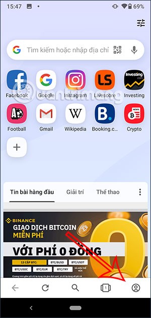 Slik sletter du nettleserloggen på en Android-telefon