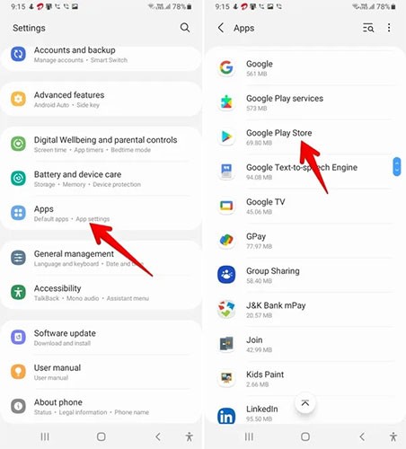 Kā atinstalēt un atkārtoti instalēt Google Play veikalu operētājsistēmā Android