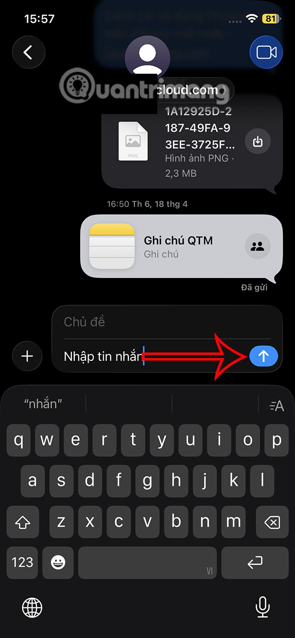 Jak změnit tapetu zprávy na iPhonu