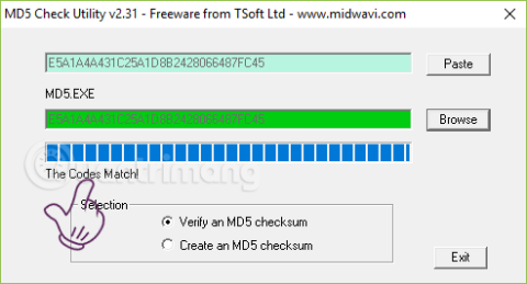 Skontrolujte MD5 a SHA1 na kontrolu integrity súboru