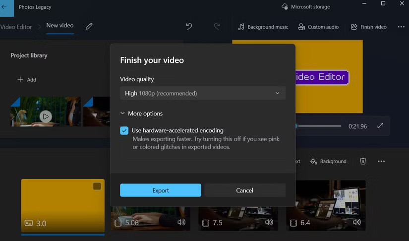 Как да използвате скрит видео редактор в Windows 11