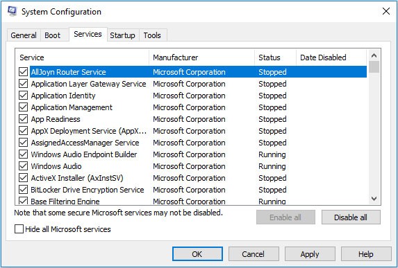 Kaip atidaryti ir naudoti MSConfig sistemoje „Windows 10“