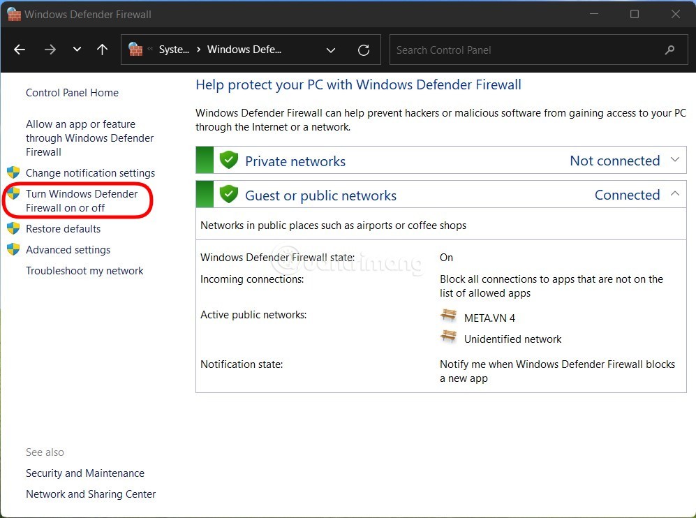3 veidi, kā atspējot Windows 11 ugunsmūri 3 veidi, kā atspējot Windows 11 ugunsmūri