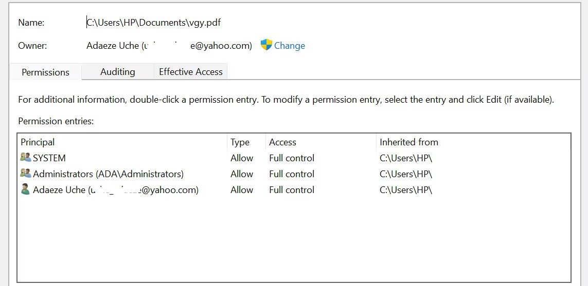 Instruktioner til at rette fejlen "Adgang nægtet" ved adgang til filer eller mapper i Windows