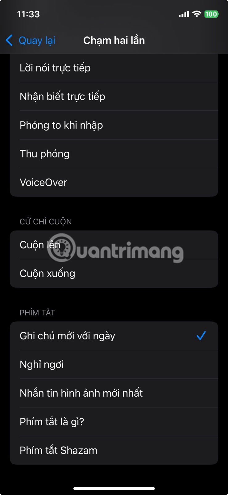 Як налаштувати жест торкання назад на iPhone