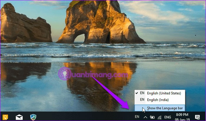 Hogyan javítsuk ki a hiányzó nyelvi sávot a Windows 10 rendszeren