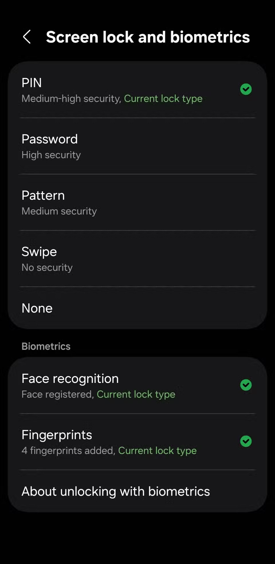 9 nastavení zabezpečení uzamčení obrazovky telefonu Android