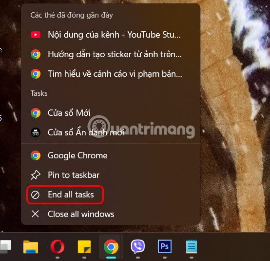 Kako dodati Završi zadatak na programsku traku sustava Windows 11 Kako dodati Završi zadatak na programsku traku sustava Windows 11
