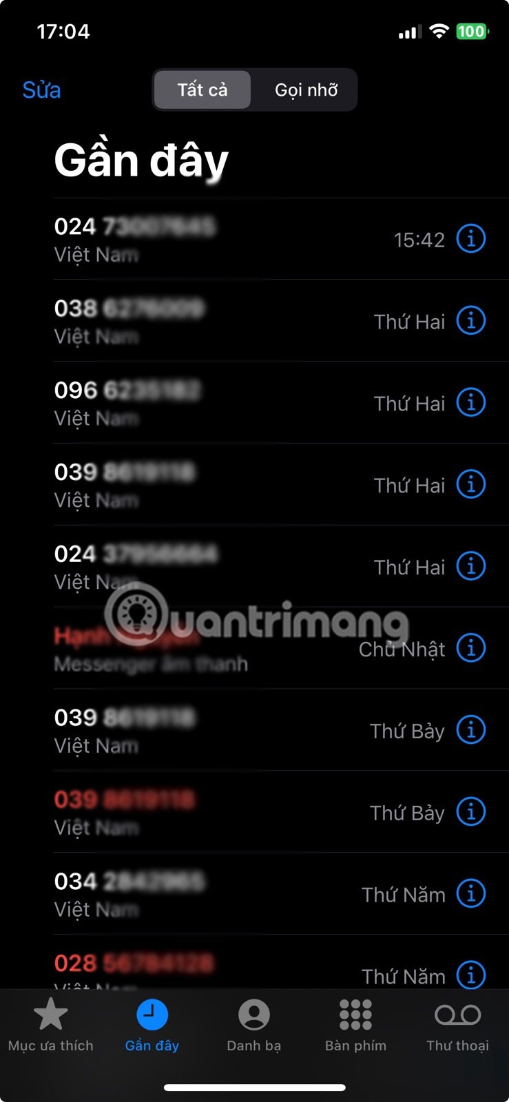 Puheluhistorian tarkasteleminen ja poistaminen iPhonessa