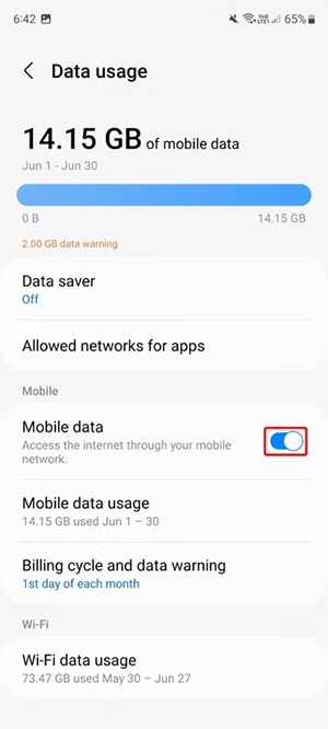 Što učiniti kada mobilni podaci ne rade na Android uređaju?