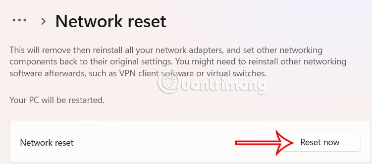 Kako resetirati Ethernet vezu u sustavu Windows 11
