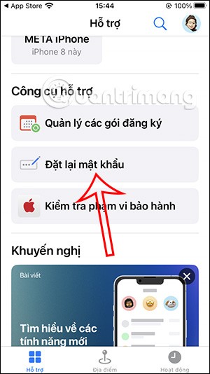Instruksjoner for å endre iCloud-passord er veldig enkle
