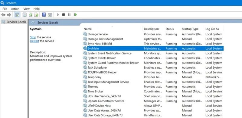 Što je Windows Superfetch (SysMain)? Kako onemogućiti Superfetch?
