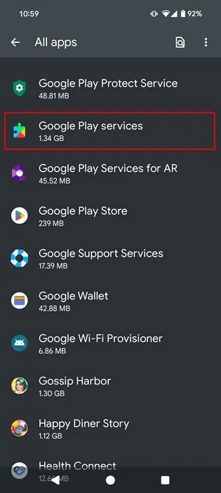 Jak opravit vybíjení baterie v Google Play Services v systému Android