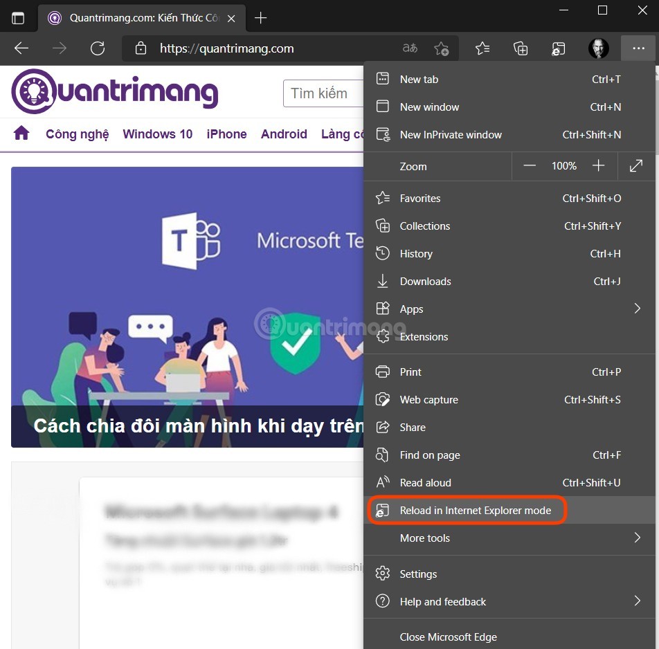 Az IE mód használata a nemrégiben megszüntetett Internet Explorer cseréjére