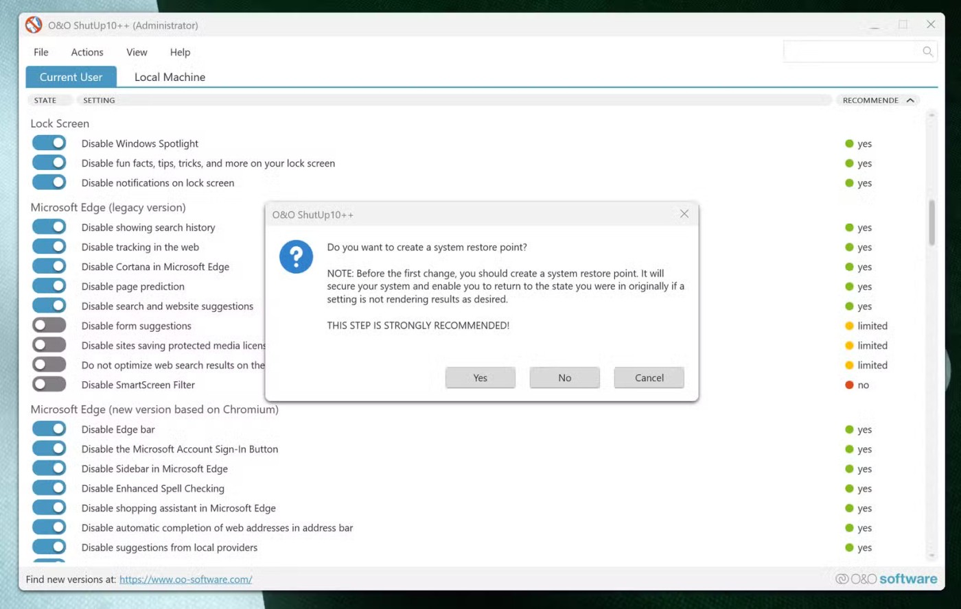 3 įrankiai, kurių jums reikia norint pašalinti „Windows 11“ sekimą