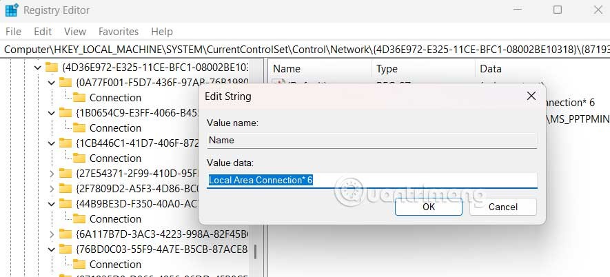 Kako promijeniti naziv mreže u sustavu Windows 11