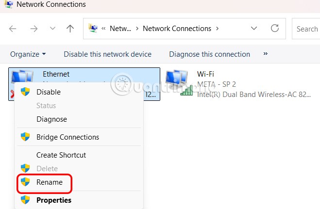 Kako promijeniti naziv mreže u sustavu Windows 11