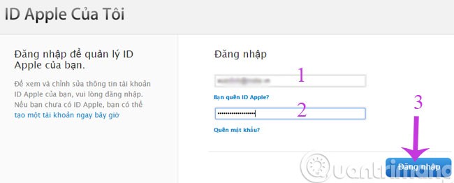 Az iCloud jelszó megváltoztatásának utasításai nagyon egyszerűek