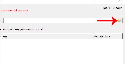 Sådan installeres Windows ved hjælp af WinToHDD uden USB eller DVD