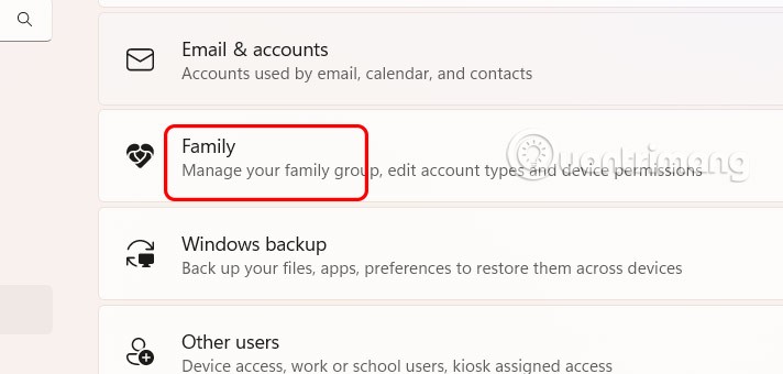 Kako pregledati sve račune u sustavu Windows 11
