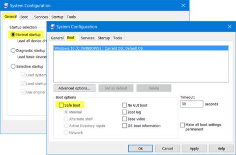 Instruksjoner for installasjon av .NET Framework 3.5 på Windows 10