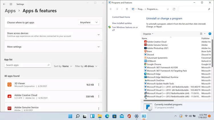Kako otvoriti upravljačku ploču u sustavu Windows 11