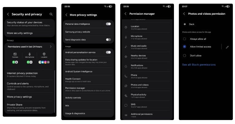 Svarīgi Android konfidencialitātes iestatījumi, kas bieži tiek ignorēti