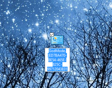 Omogućite GodMode na Windowsima 10, 8 i 7