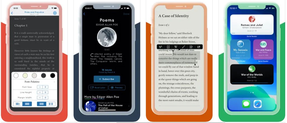 8 nejlepších programů pro čtení knih na iPhonu