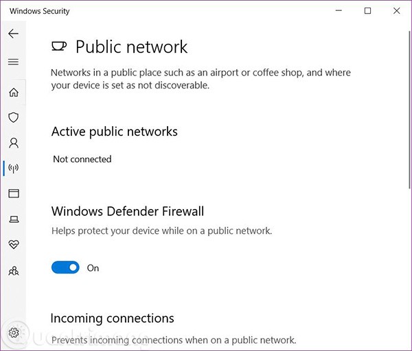 Windowsin suojauksen avaaminen Windows 10:ssä