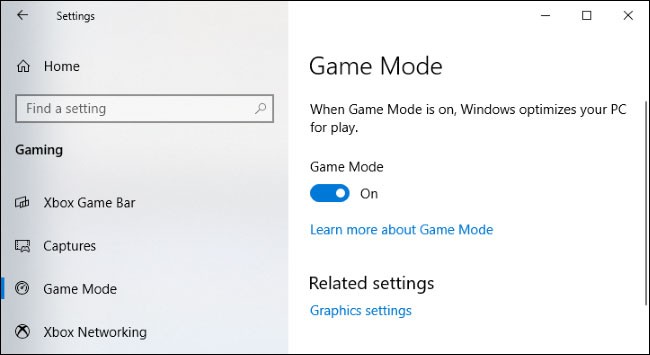 Все про ігровий режим у Windows