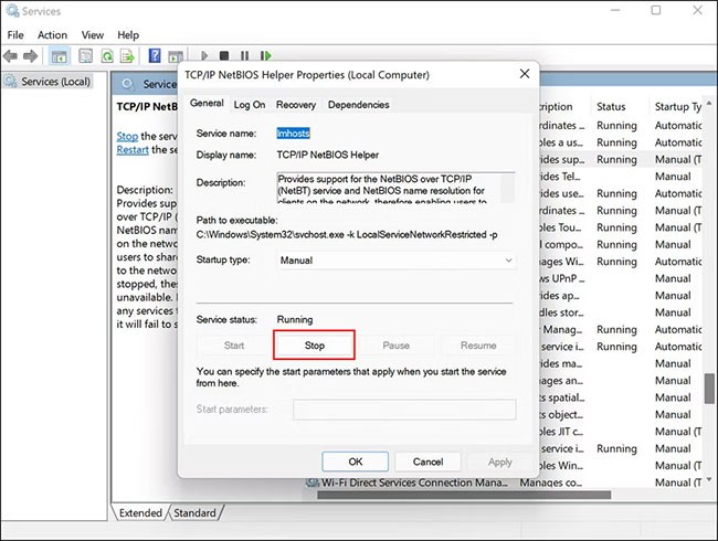 Instruksjoner for å fikse feilen «Nettverksbanen ble ikke funnet» i Windows