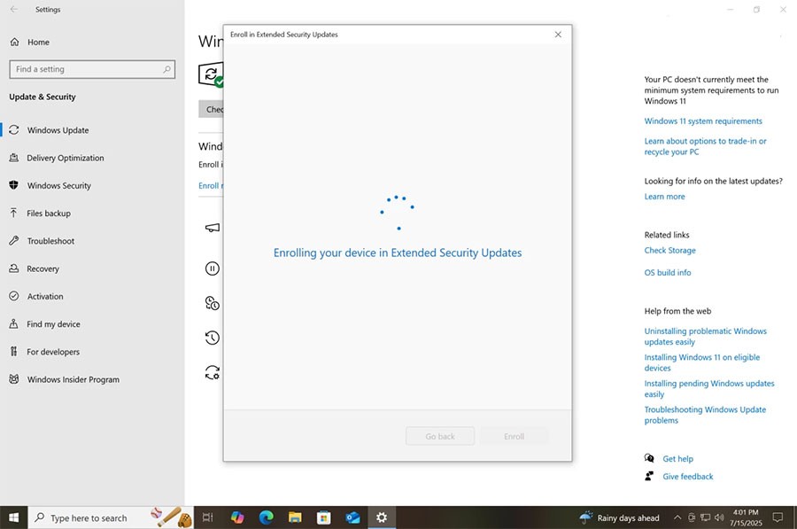 Kako dobiti još jednu godinu besplatnih ažuriranja za Windows 10