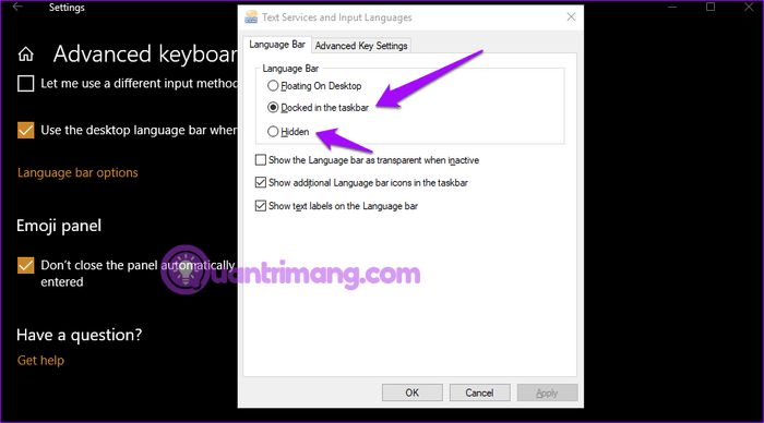 Hogyan javítsuk ki a hiányzó nyelvi sávot a Windows 10 rendszeren