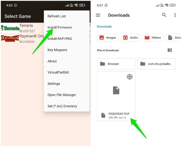 Kako pokrenuti PlayStation 3 igre na Androidu pomoću PS3e