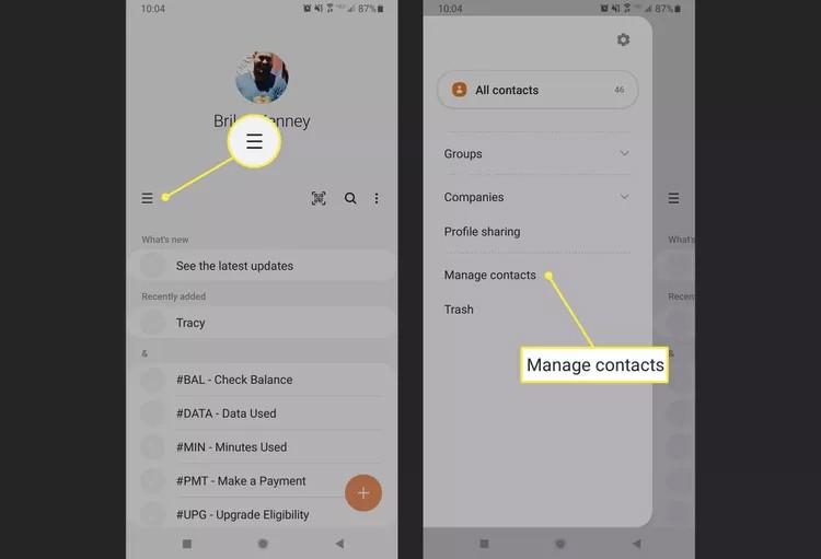 Jak obnovit smazané kontakty v systému Android