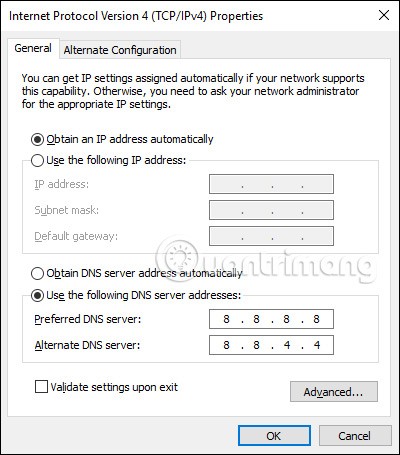 Инструкции за промяна на Google DNS 8.8.8.8 и 8.8.4.4