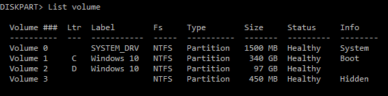 Így törölheti a helyreállítási partíciót és a 450 MB-os helyreállítási partíciót Windows 10 rendszeren Így törölheti a helyreállítási partíciót és a 450 MB-os helyreállítási partíciót Windows 10 rendszeren