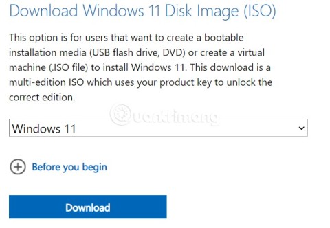 Как да изтеглите Windows 11, изтеглете официалния ISO образ на Win 11 от Microsoft