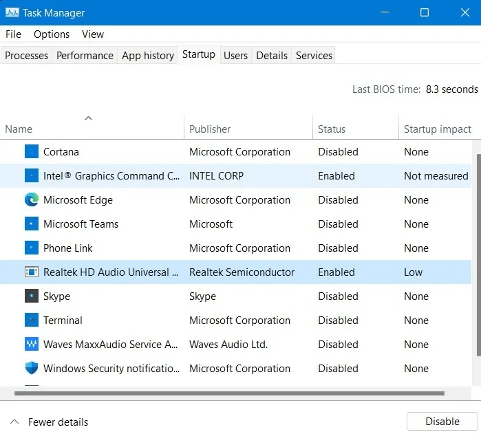 Sådan deaktiverer du baggrundsprogrammer i Windows
