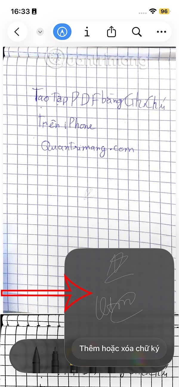 Ako vytvoriť podpis dokumentu na iPhone