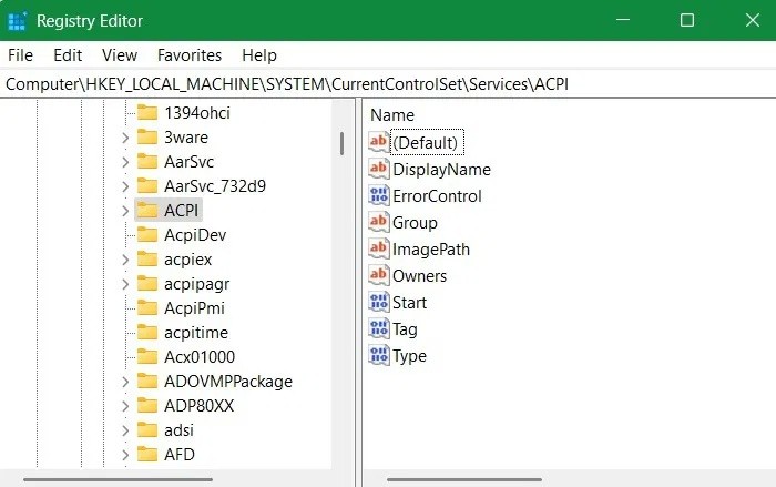 Ispravljanje koda pogreške sustava Windows 0xc0000098: Sigurnosna kopija ACPI.sys za sprječavanje neuspjeha pokretanja