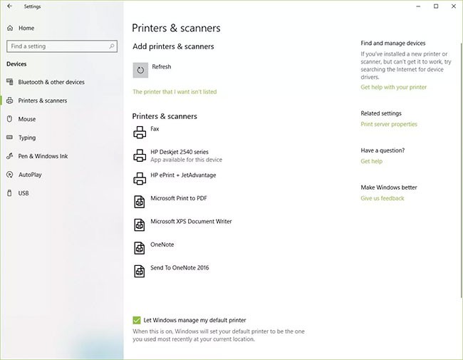 Как да добавите принтер към Windows 10